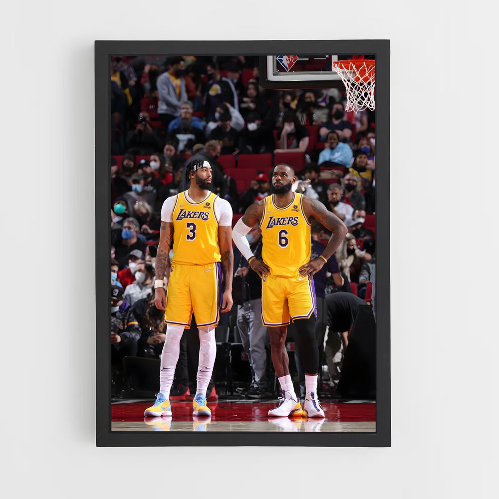 Poster L'Empire de Los Angeles – affiche Basketball (vue 2)